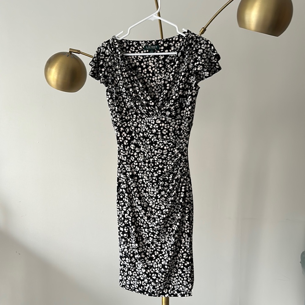 Ralph Lauren Midi dress | wedding guest dress